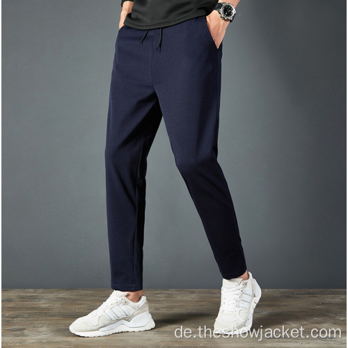 OEM Thin Pure Color Straight Tube Casual Pants